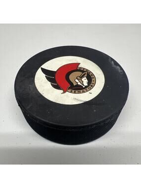 OTTAWA SENATORS OFFICIAL GAME PUCK NHL 1991 - 1992 GENERAL TIRE slug